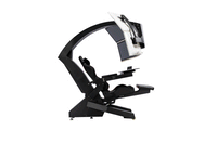 GAMEON IW-320 Zero Gravity Reclining Computer Workstation Gaming Simulator Chair/Cockpit – Black