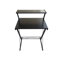 GAMEON 3 in 1 L-Shaped Slayer II XL Series Gaming Desk (Size: 150*112*74cm & Table top 100*48cm + 60*48cm) With Accessories Stand GOSLAYERXLII  - Black