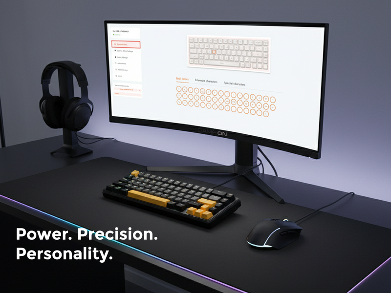 GAMEON Keyboard Lineup 2025 - Power. Precision. Personality.