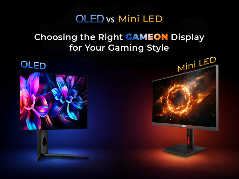 OLED vs Mini-LED: Choosing the Right GAMEON Display for Your Gaming St ...