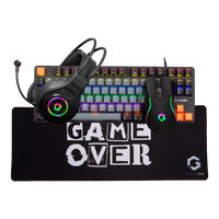 GAMEON VIPER XI All-In-One Gaming Bundle (Mechanical Keyboard, Headset, Mouse & Mousepad)