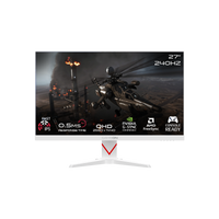 GAMEON GOAD27QHD240IPS Dominator Series 27" QHD, 240Hz, MPRT 0.5ms, HDMI 2.1, Fast IPS Gaming Monitor (Supports PS5) - White