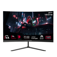 GAMEON GOC27F120VA Curved 27" FHD, 120Hz, MPRT 1MS, HDMI 2.1, VA PANEL Gaming Monitor