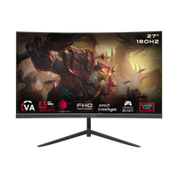GAMEON GOC27F180VA Curved 27" FHD, 180Hz, MPRT 0.5ms, HDMI 2.1, VA PANEL Gaming Monitor