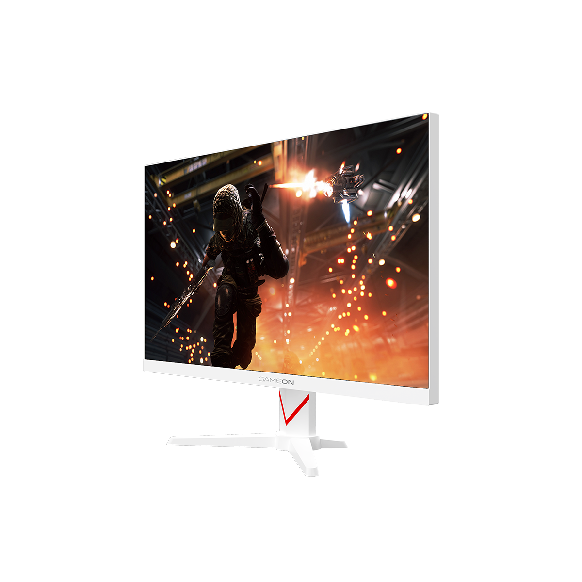 GAMEON GOAM24FHD180IPS Marksman Series 24" FHD, 180Hz, MPRT 0.5ms, HDMI 2.1, Fast IPS Gaming Monitor (Supports PS5) - White