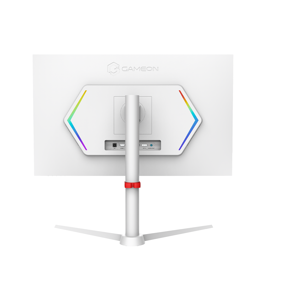 GAMEON GOSX27W Switch X Series 27" Dual Switch 4K UHD 160Hz/FHD 320Hz, MPRT 0.5ms, HDMI 2.1, Fast IPS Gaming Monitor (Supports PS5) - White
