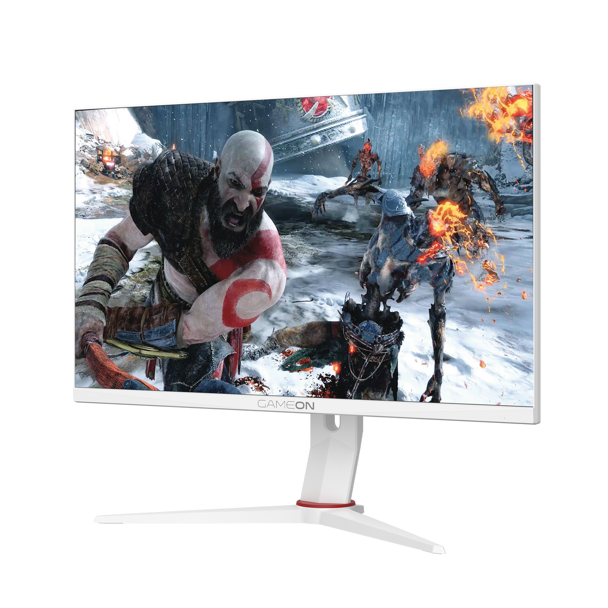 GAMEON GOA27FHD360IPS Artic Pro Series 27" FHD Gaming Monitor, 360Hz Refresh Rate, 0.5ms MPRT, HDMI 2.1, Fast IPS Panel (PS5 Compatible) - White