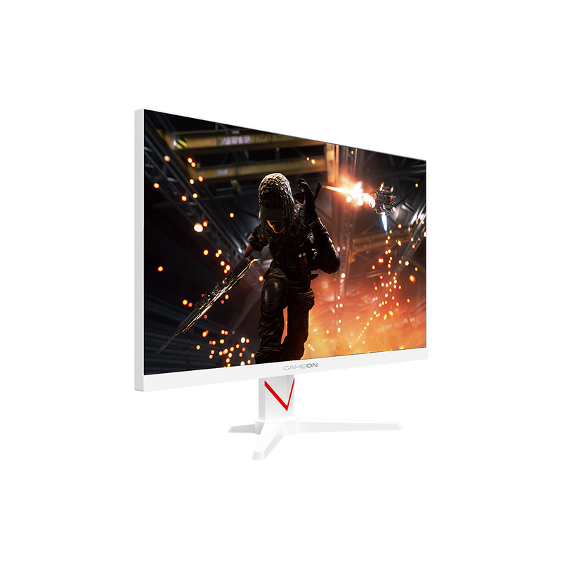 GAMEON GOAM24FHD180IPS Marksman Series 24" FHD, 180Hz, MPRT 0.5ms, HDMI 2.1, Fast IPS Gaming Monitor (Supports PS5) - White