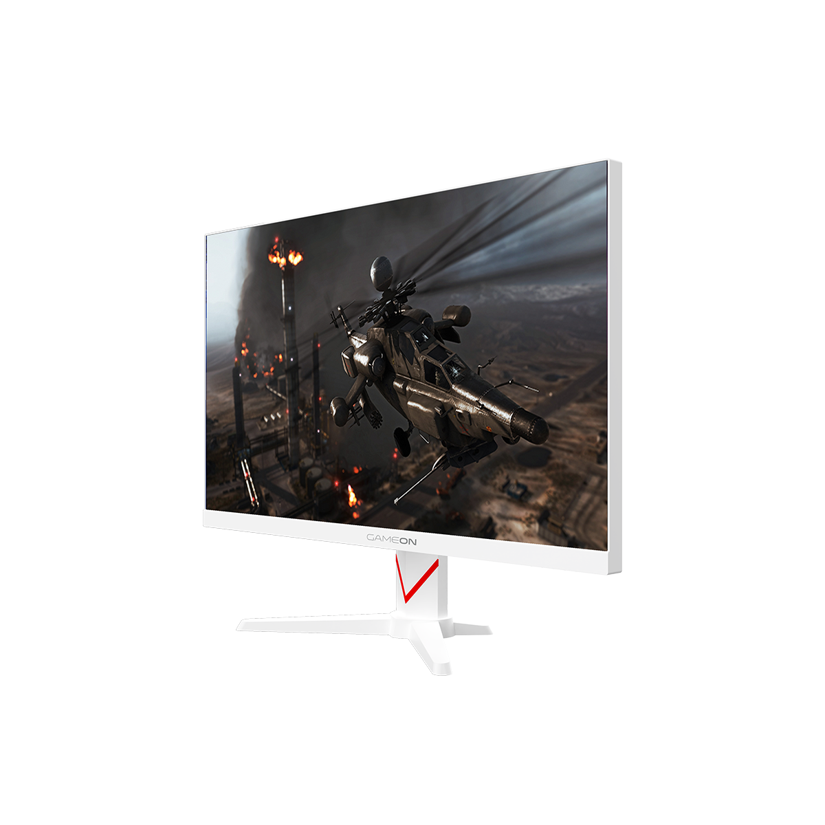 GAMEON GOAD27QHD240IPS Dominator Series 27" QHD, 240Hz, MPRT 0.5ms, HDMI 2.1, Fast IPS Gaming Monitor (Supports PS5) - White