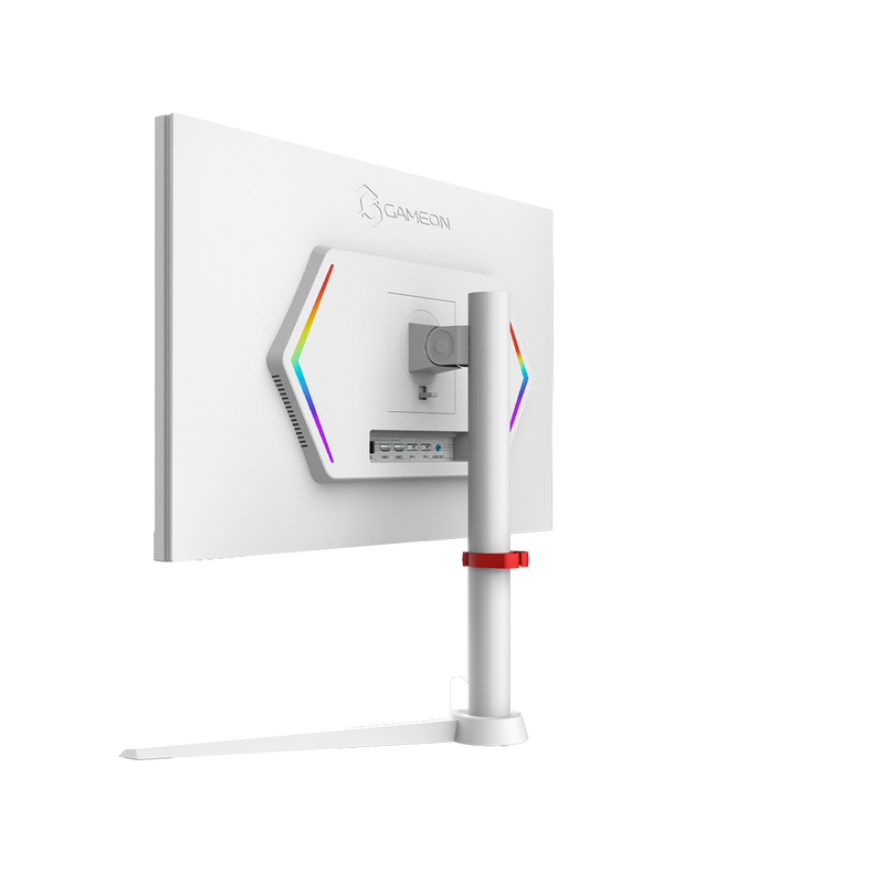 GAMEON GOSX27W Switch X Series 27" Dual Switch 4K UHD 160Hz/FHD 320Hz, MPRT 0.5ms, HDMI 2.1, Fast IPS Gaming Monitor (Supports PS5) - White