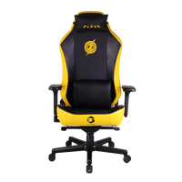 GAMEON x DC Licensed Gaming Chair With Adjustable 4D Armrest & Metal Base - Flash