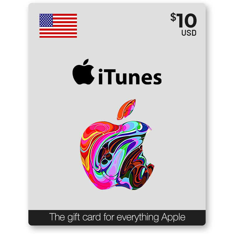 Apple iTunes Gift Card 10$ - US