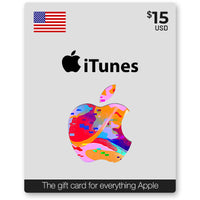 Apple iTunes Gift Card 15$ - US