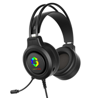 GAMEON GOT101 Shadowfire RGB Gaming Headset - Black