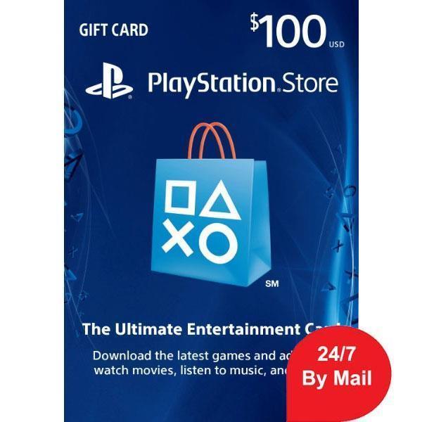 Sony Playstation Network Card 100$ - US