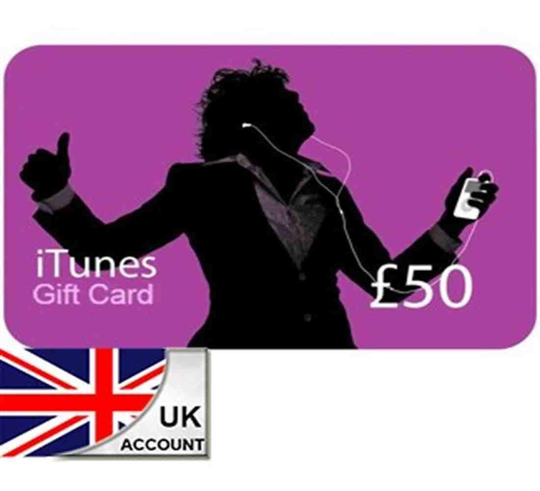 Apple iTunes Gift Card £50 - UK