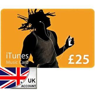Apple iTunes Gift Card £25 - UK
