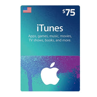 Apple iTunes Gift Card 75$ - US
