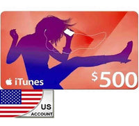 Apple iTunes Gift Card – $500 - US