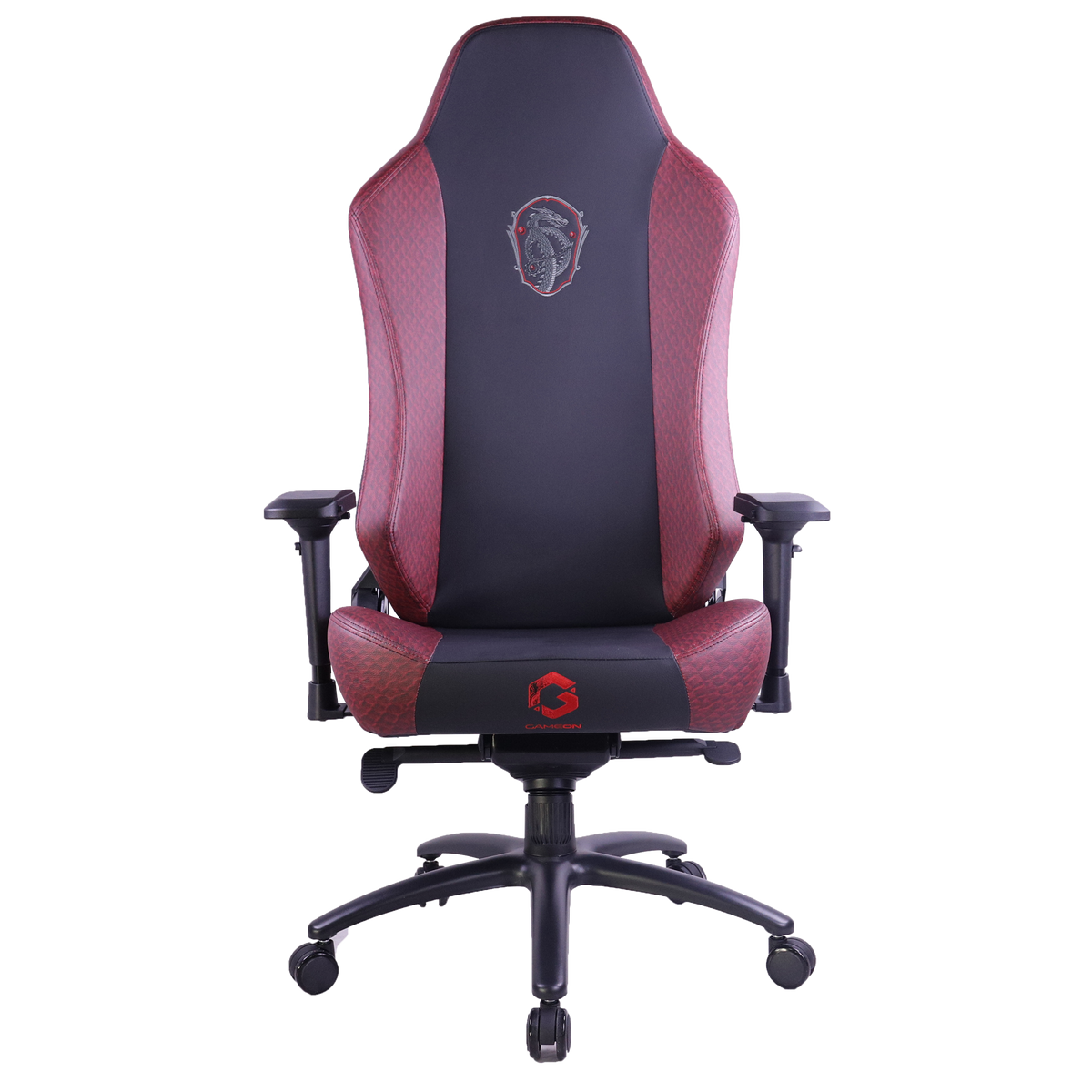 GAMEON x DC Licensed Gaming Chair With Adjustable 4D Armrest & Metal Base - House of The Dragons