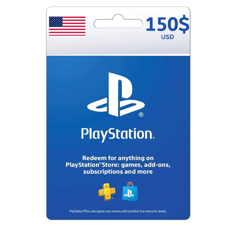 Sony Playstation Network Card 150$ - US