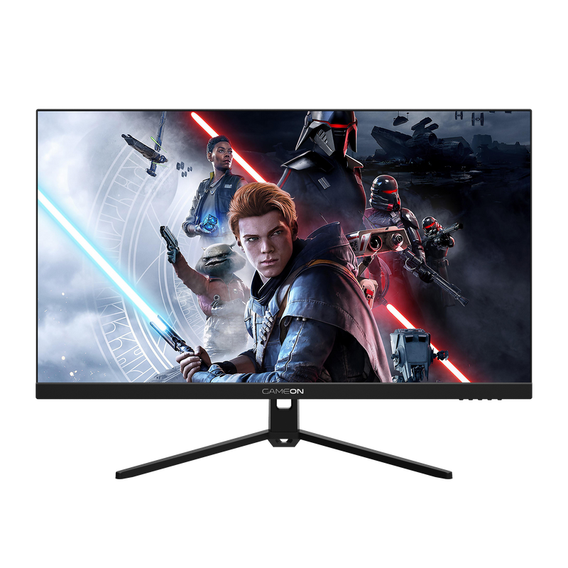 GAMEON GOP28UHD144IPS Gaming Monitor, شاشه قيمنق 28 Inch, 4K UHD, 144Hz, 0.5ms MPRT, HDMI 2.1, HDR, Ultra Slim bezel, Low Blue Light Mode, G-Sync & Free Sync, Support PS5, Black