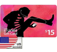 Apple iTunes Gift Card 15$ - US