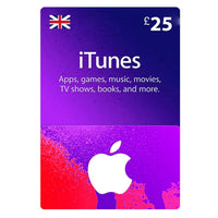 Apple iTunes Gift Card £25 - UK