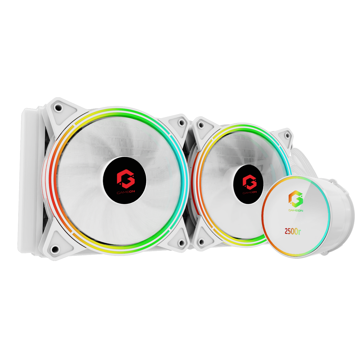 GAMEON - KRAKEN A380 240mm Liquid CPU Cooler - White