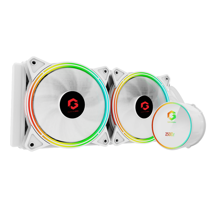 GAMEON - KRAKEN A380 240mm Liquid CPU Cooler - White