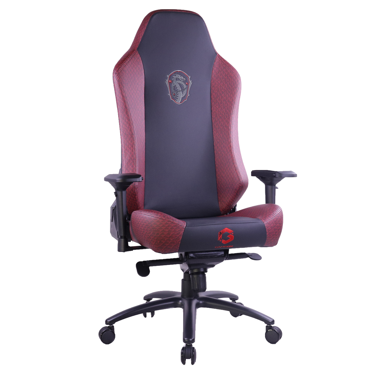 GAMEON x DC Licensed Gaming Chair With Adjustable 4D Armrest & Metal Base - House of The Dragons