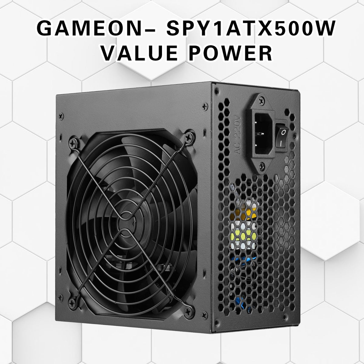 GAMEON - SPY1 ATX 500W Value Gaming Power Supply