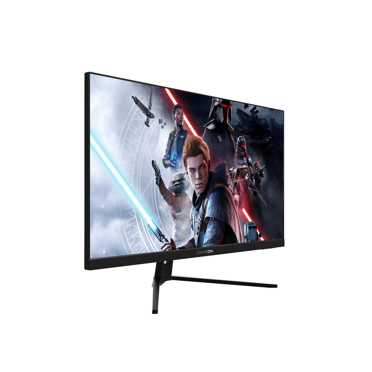 GAMEON GOP28UHD144IPS Gaming Monitor, شاشه قيمنق 28 Inch, 4K UHD, 144Hz, 0.5ms MPRT, HDMI 2.1, HDR, Ultra Slim bezel, Low Blue Light Mode, G-Sync & Free Sync, Support PS5, Black