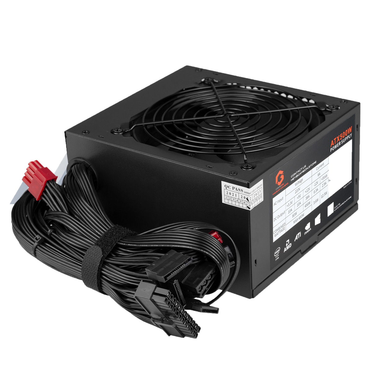 GAMEON - SPY1 ATX 500W Value Gaming Power Supply