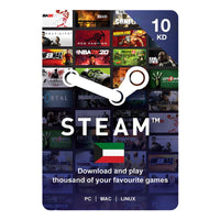 Steam Wallet Card - 10 Kuwait Region