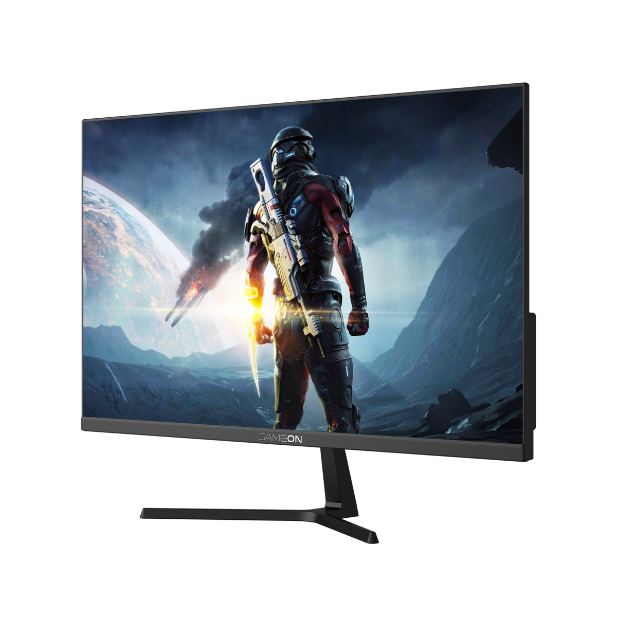 GAMEON E-sports Series GOESP27240VA Gaming Monitor, شاشه قيمنق 27 Inch, FHD, 240Hz, 1ms, HDMI 2.1, HDR 400, VESA and Tilt, Adaptive Sync & G-Sync Compatible, Slim Bezel, Black