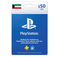 Sony Playstation Network Card 50$ - Kuwait