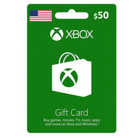 Microsoft Xbox Live Gift Card 50$ - US