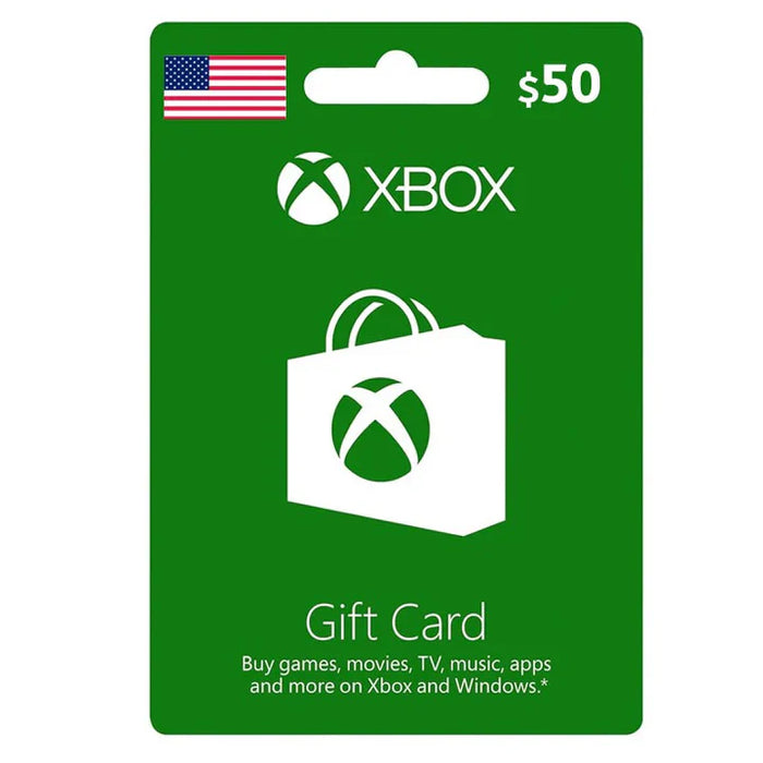 Microsoft Xbox Live Gift Card 50$ - US