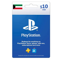 Sony PlayStation Network Card 10$ - Kuwait