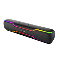 GAMEON Dominator Blaze Wireless RGB Gaming Soundbar - Black