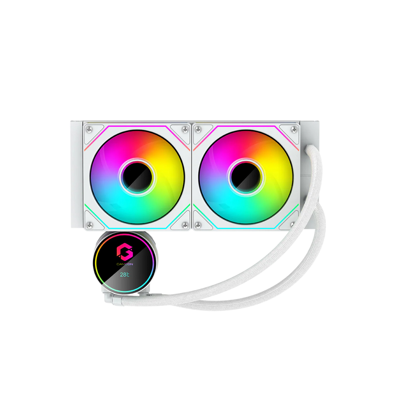 Customized Gaming PC Bundle - Intel i5 12400F Processor, 16GB RAM, 1TB SSD, RTX 3050 6GB, 650W PSU, Liquid Cooler - White