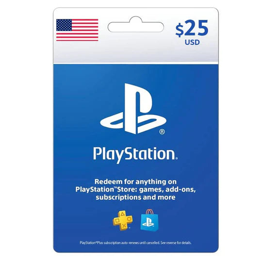 Sony Playstation Network Card 25$ - US
