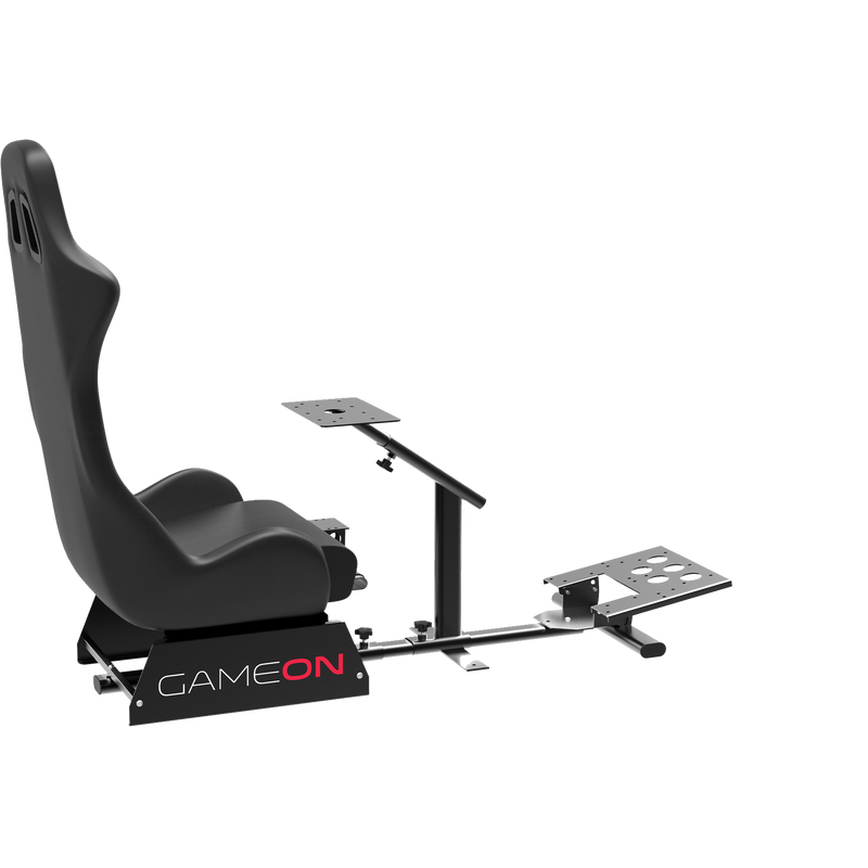 GAMEON GOMPR-5091 Master Pro Racing Gaming Simulator Cockpit - Black