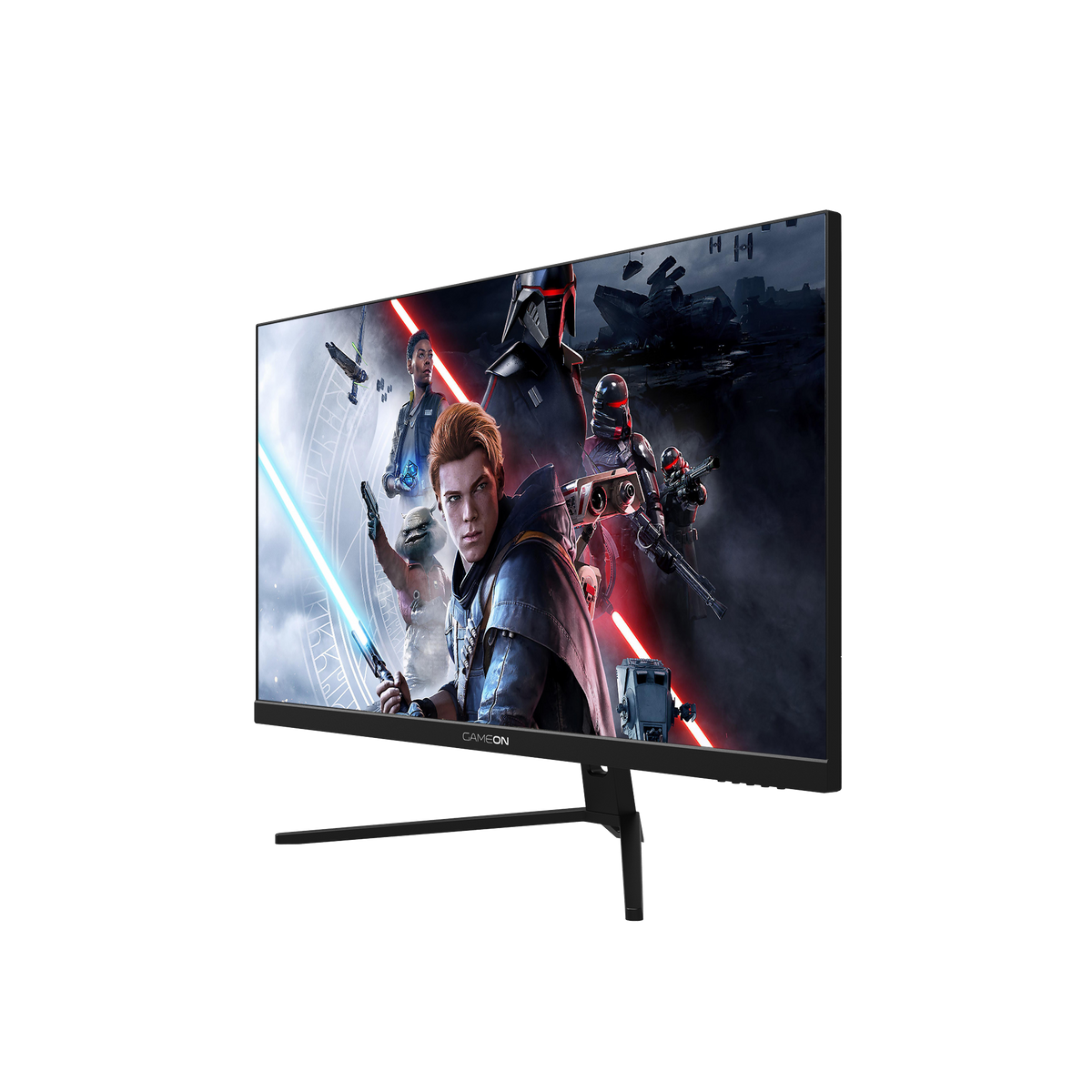 GAMEON GOP28UHD144IPS Gaming Monitor, شاشه قيمنق 28 Inch, 4K UHD, 144Hz, 0.5ms MPRT, HDMI 2.1, HDR, Ultra Slim bezel, Low Blue Light Mode, G-Sync & Free Sync, Support PS5, Black