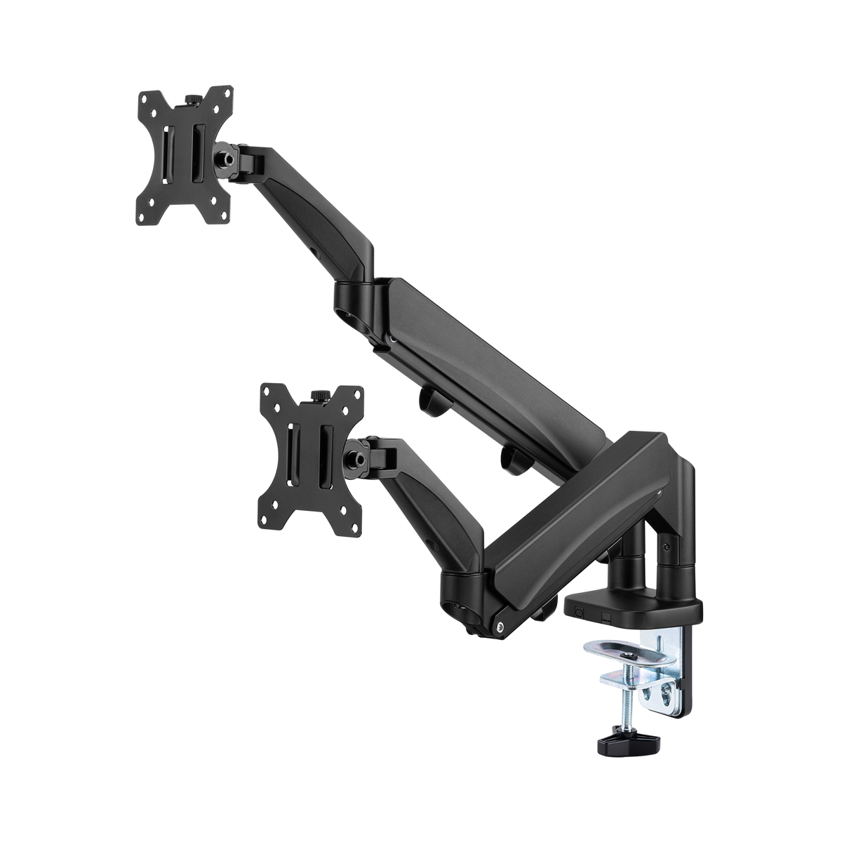 GAMEON GO-5350 Dual Monitor Arm For Gaming And Office Use, 17" - 32", Each Arm Up To 9 KG