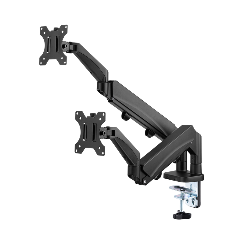 GAMEON GO-5350 Dual Monitor Arm For Gaming And Office Use, 17" - 32", Each Arm Up To 9 KG