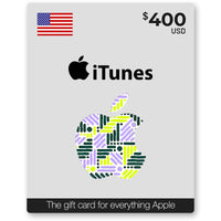Apple iTunes Gift Card 400$ - US