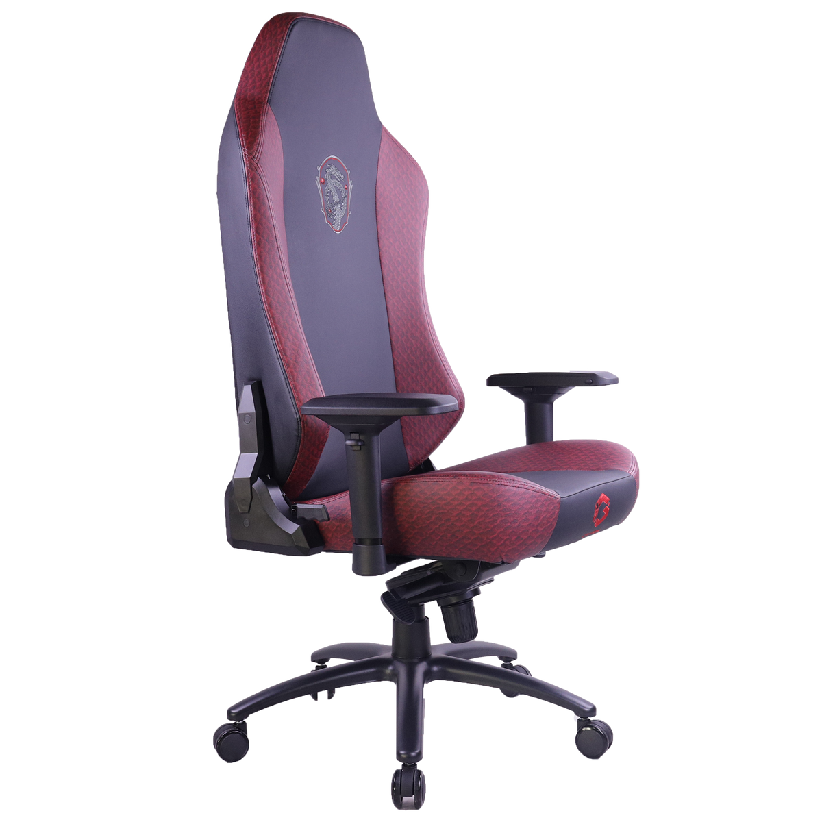 GAMEON x DC Licensed Gaming Chair With Adjustable 4D Armrest & Metal Base - House of The Dragons