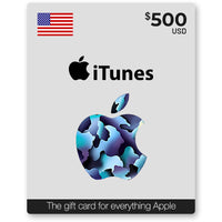 Apple iTunes Gift Card – $500 - US